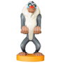 EXQUISITE GAMING Support chargeur figurine Rafiki Le Roi Lion Disney 21 cm pour téléphones et manettes PS5/Xbox/iPhone sans câble