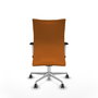 Piqueras Y Crespo Silla Albacete Orange avec mécanisme Synchro et bras 1D