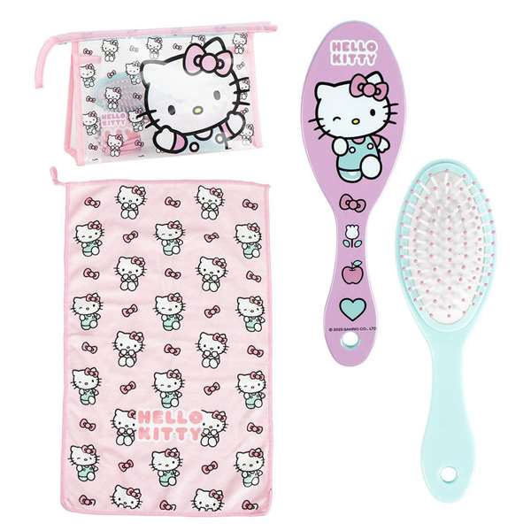 Cerda Nécessaire de Voyage pour la Toilette Hello Kitty - 23 x 15 x 8 cm - Accessoires - Rose - Dès 3 ans