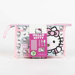Cerda Nécessaire de Voyage pour la Toilette Hello Kitty - 23 x 15 x 8 cm - Accessoires - Rose - Dès 3 ans