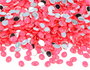 Innspiro Gemmes décoratives acryliques ovales rose fluor 6x8mm 5000u. Approx.