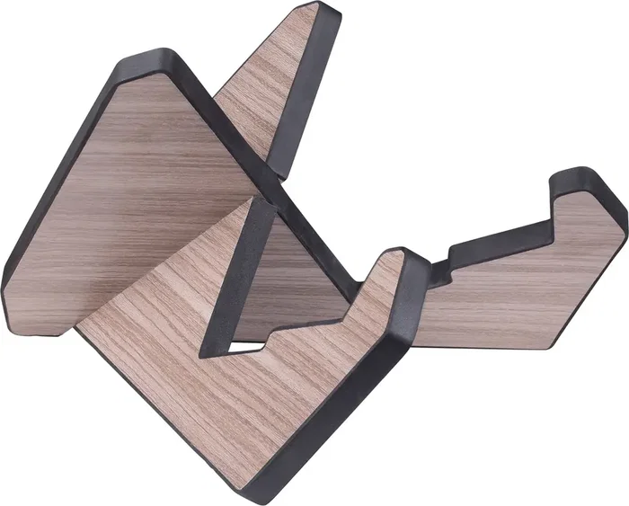FRAMEWORKS Support pour guitare style X en bois gris FRAMEWORKS Support pour guitare style X en bois gris