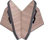 FRAMEWORKS Support pour guitare style X en bois gris