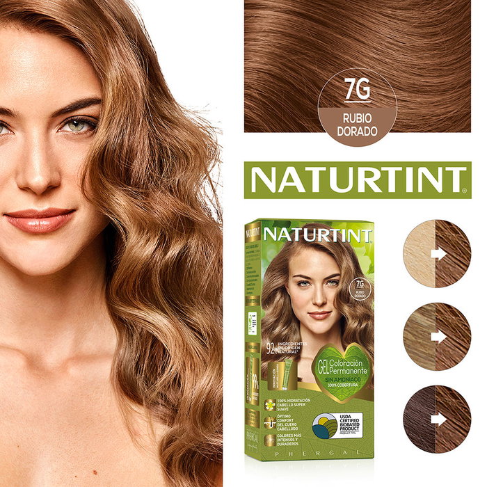 Naturtint Coloration sans ammoniaque #7G Blond Doré 170 ml