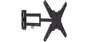 Fonestar STV-683N Support Mural Orientable pour TV 23-55 Pouces 180° VESA 75x75 à 400x400 Noir