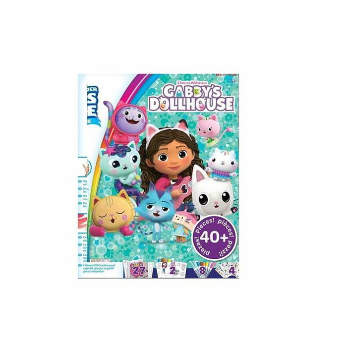 Jeu Peinture et Couleur Gabby's Dollhouse Jeu Peinture et Couleur Gabby's Dollhouse