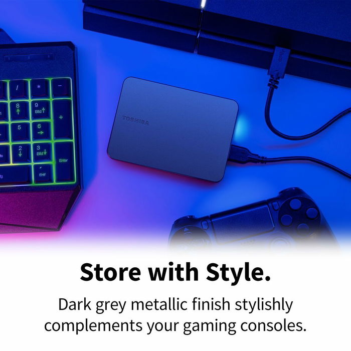 Disque Dur Externe Toshiba HDTX220EK3AA Noir 2 TB HDD Coquillage HDD