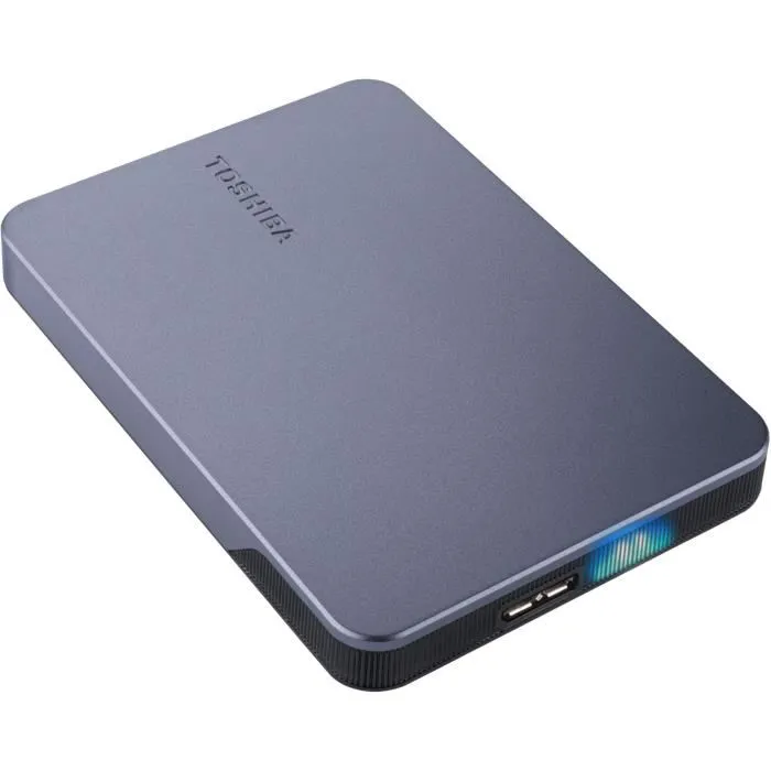 Toshiba Canvio Gaming - Disque dur externe 2 To USB 3.2 Gen 1 (2.5") - Compatible PlayStation, Xbox, PC - Silver