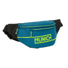 Sac banane Munich Land Noir Vert 23 x 12 x 9 cm