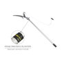 SATURNIA Coupe-branches avec scie et bras en aluminium extensible