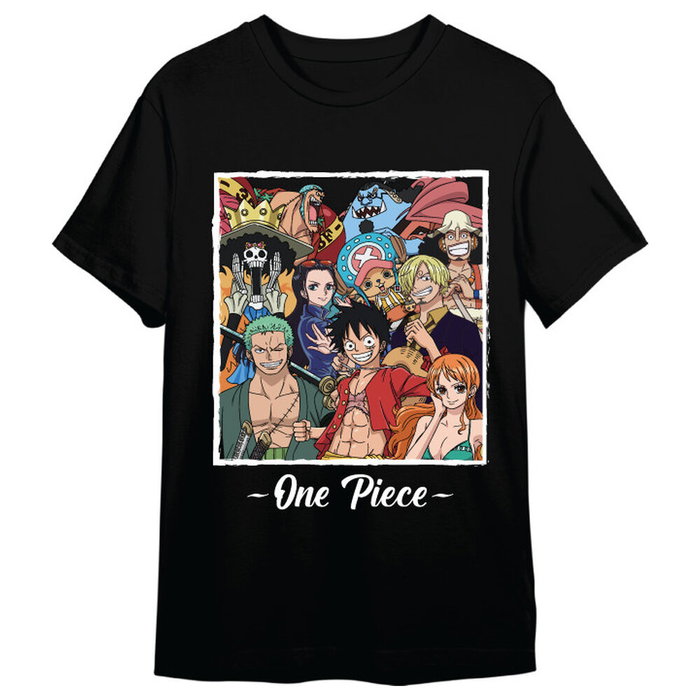 TOEI ANIMATION T-Shirt One Piece Crew adulte Taille XL - 100% Coton - 165g TOEI ANIMATION T-Shirt One Piece Crew adulte Taille XL - 100% Coton - 165g