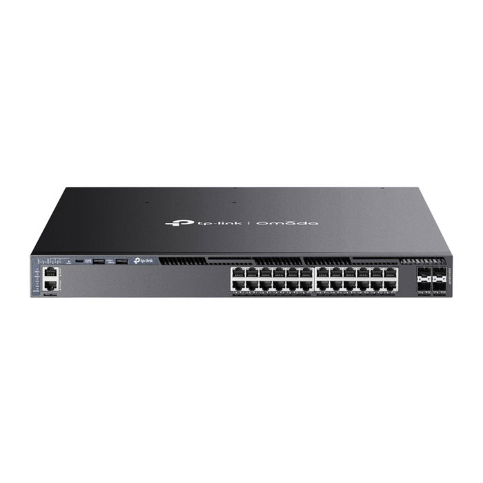 TP-Link SG6428XHP Switch Gestionnable L3 24 Ports PoE+ 4 Slots SFP+ 10G TP-Link SG6428XHP Switch Gestionnable L3 24 Ports PoE+ 4 Slots SFP+ 10G