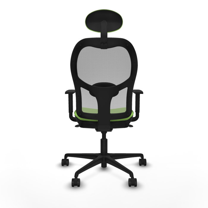 Piqueras y Crespo Chaise de Bureau Jorquera 1D036N1 Pistache et Gris