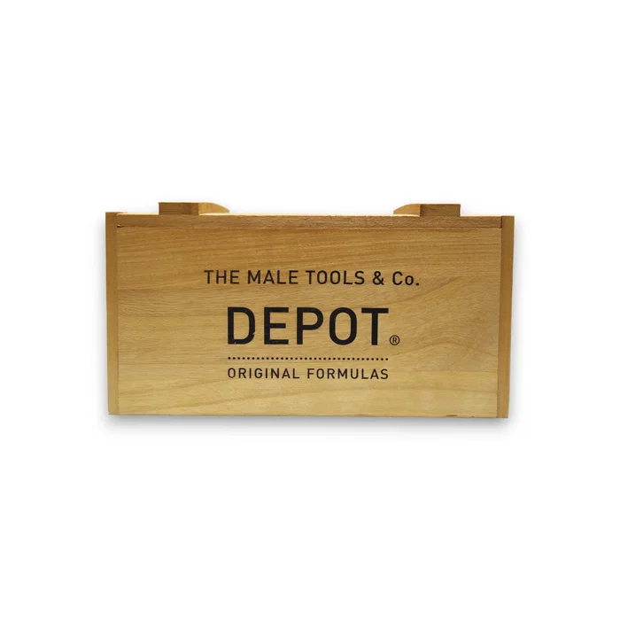 Depot Boîte en bois vide marron clair 26 x 15 x 12 cm Depot Boîte en bois vide marron clair 26 x 15 x 12 cm