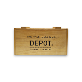 Depot Boîte en bois vide marron clair 26 x 15 x 12 cm pour décoration ou rangement publicitaire
