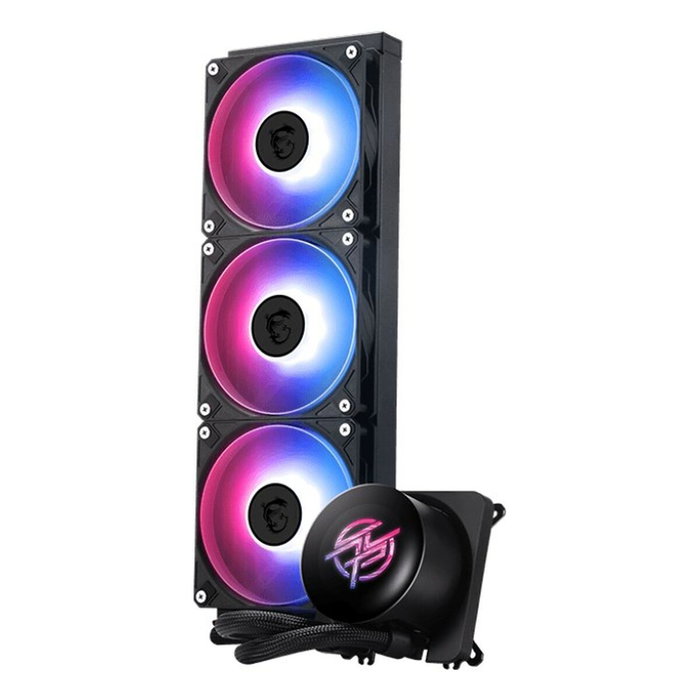 MSI MPG CoreLiquid P13 360 - Kit de refroidissement liquide avec écran LCD et ventilateurs 120 mm - Noir