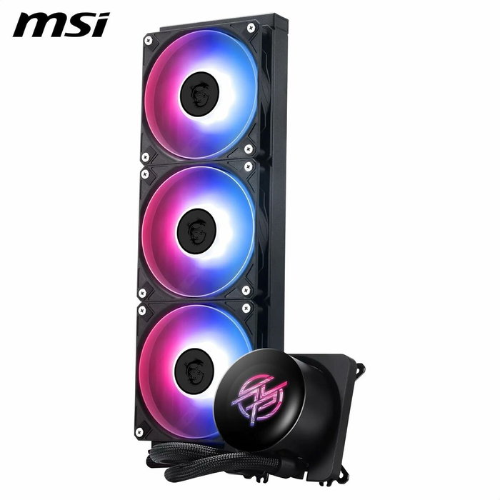 MSI MPG CoreLiquid P13 360 - Kit de refroidissement liquide avec écran LCD et ventilateurs 120 mm - Noir