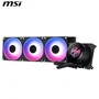 MSI MPG CoreLiquid P13 360 Watercooling - Écran LCD 2,1 pouces - Ventilateurs 120 mm Cyclone Blade 9 pré-montés - Compatible Intel et AMD