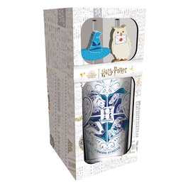 Harry Potter verre tumbler avec pailles métal Poudlard 485 ml