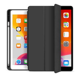 eSTUFF Étui pour iPad Mini 7/6 SEATTLE Pencil - Cuir PU noir