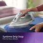 Philips DST5010/10 Fer à repasser vapeur Série 5000 - Semelle SteamGlide Plus - 2400W - 40 g/min vapeur continue - Système anticalcaire - Blanc
