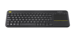 Logitech K400 Plus Clavier sans fil avec pavé tactile - Noir