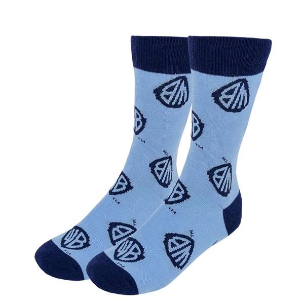 Warner 100 - Pack de 3 paires de chaussettes multicolores - Taille unique adulte 35-41 Warner 100 - Pack de 3 paires de chaussettes multicolores - Taille unique adulte 35-41
