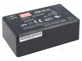 MEAN WELL IRM-60-24 Convertisseur AC/DC 60W 24V DC