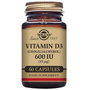 Vitamine D3 (cholécalciférol) Solgar 600 iu 60 Capsules