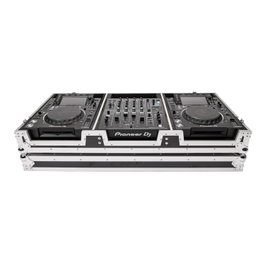Magma Magma Flightcase Multi-Format pour 2 Lecteurs et 1 Mixeur, Noir/Argent