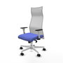 Piqueras y Crespo Albacete Chaise de Bureau Bleu Clair et Blanc