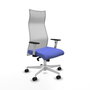 Piqueras y Crespo Albacete Chaise de Bureau Bleu Clair et Blanc