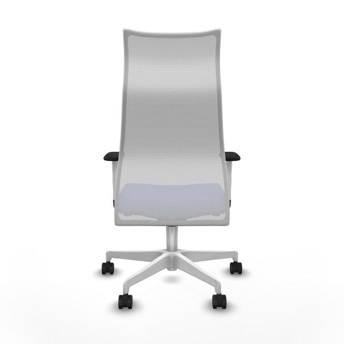 Piqueras y Crespo Albacete Chaise de Bureau Bleu Clair et Blanc