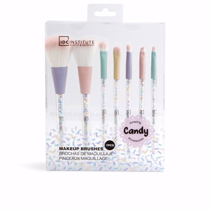 Idc Institute Coffret 7 Pinceaux Maquillage Candy