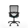 PIQUERAS Y CRESPO Chaise Zulema Synchro Turquoise et Blanc