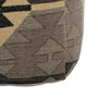 BigBuy Home Pouf Noir Taupe 45 x 45 x 45 cm