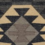 BigBuy Home Pouf Noir Taupe 45 x 45 x 45 cm