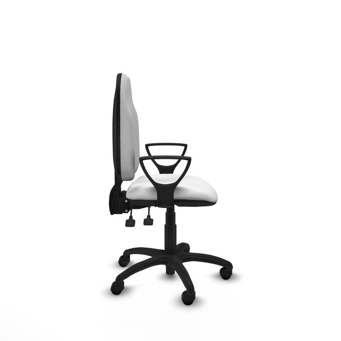 PIQUERAS Y CRESPO Chaise de bureau Algarra, Blanc