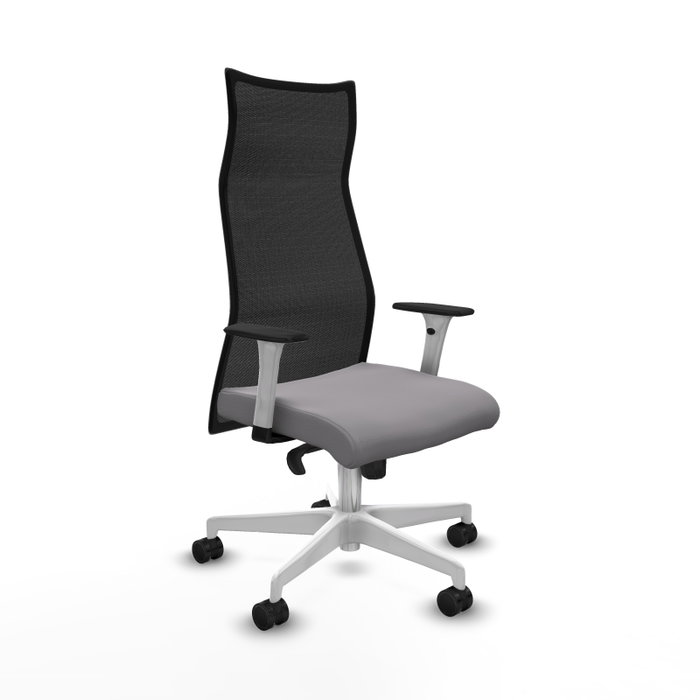 Piqueras y Crespo Chaise de Bureau Albacete Gris et Noir Piqueras y Crespo Chaise de Bureau Albacete Gris et Noir