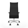 Piqueras y Crespo Chaise de Bureau Albacete Gris et Noir