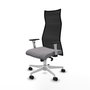 Piqueras y Crespo Chaise de Bureau Albacete Gris et Noir