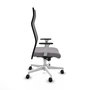 Piqueras y Crespo Chaise de Bureau Albacete Gris et Noir