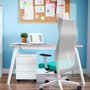 Piqueras y Crespo Chaise de Bureau Albacete Gris et Noir