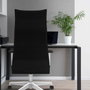 Piqueras y Crespo Chaise de Bureau Albacete Gris et Noir