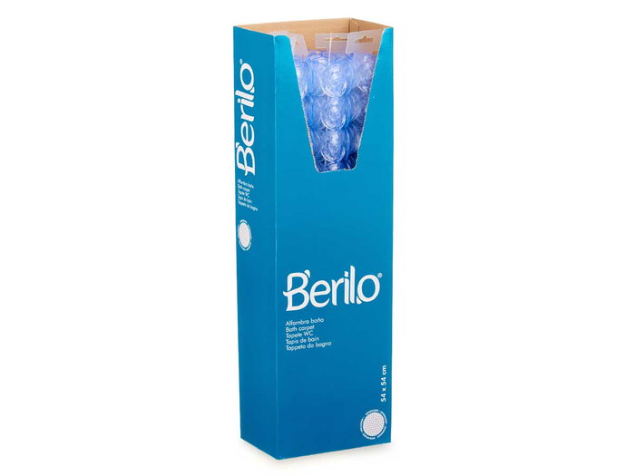 Berilo Tapis de Bain Antidérapant Motif Brique Transparent 54x54x1 cm PVC (Set de 6) Berilo Tapis de Bain Antidérapant Motif Brique Transparent 54x54x1 cm PVC (Set de 6)