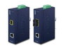 Planet IFT-80xT Convertisseur Média Industriel Ethernet 10/100Base-TX vers 100Base-FX avec Ports RJ-45 et SC (Distance jusqu'à 2 km)