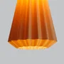 LINDOR Lampe Suspension "Lindor" Beige/Fleuron Noir/Câble Noir