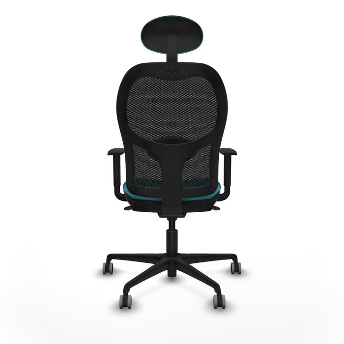 Piqueras y Crespo Chaise de Bureau avec Appui-tête Jorquera 1D036G1 Turquoise