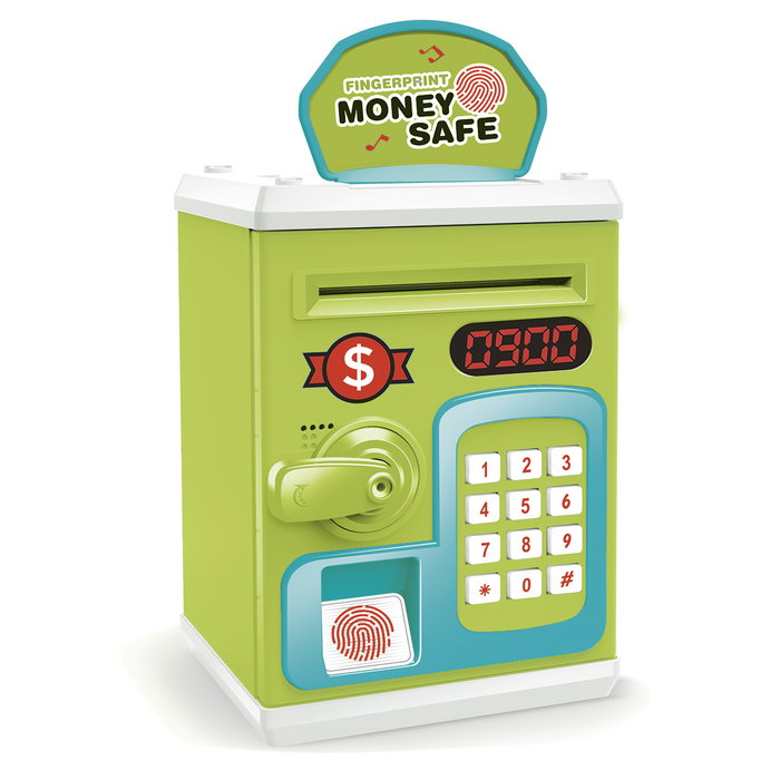TACHAN - Coffre-fort hoche jouet électronique avec digicode et capteur tactile - Langues: anglais, français, allemand, italien, portugais, espagnol - Pour enfants 3 ans et plus TACHAN - Coffre-fort hoche jouet électronique avec digicode et capteur tactile - Langues: anglais, français, allemand, italien, portugais, espagnol - Pour enfants 3 ans et plus