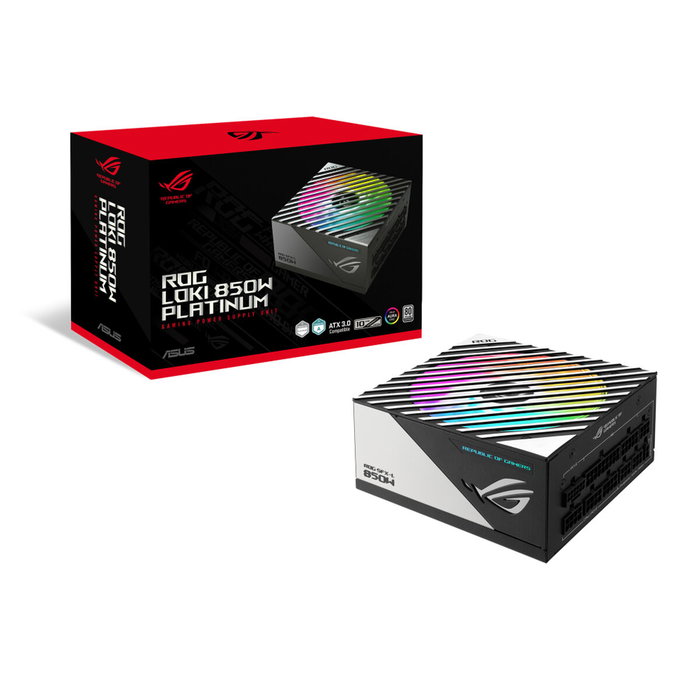 Bloc d’Alimentation Asus ROG Loki SFX-L ATX 600 W 850 W 110 W RoHS 80 PLUS Platinum Bloc d’Alimentation Asus ROG Loki SFX-L ATX 600 W 850 W 110 W RoHS 80 PLUS Platinum